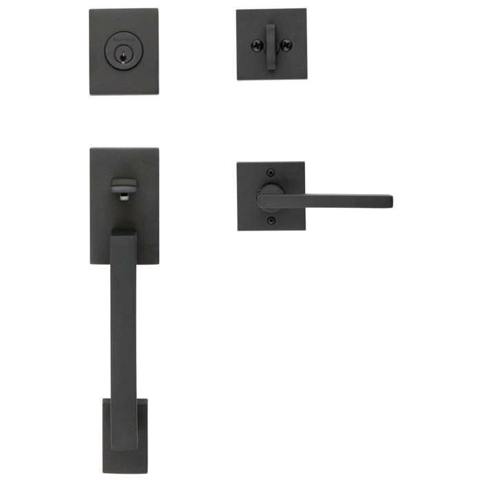 Baldwin Reserve La Jolla Contemporary Sectional Handleset with Square